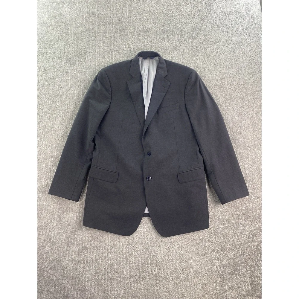 Brooks Brothers Suit Jacket 42 R Gray Wool Explorer Regent Fit Premium Sport